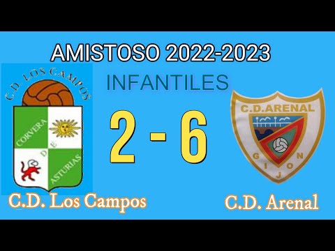 C.D. Los Campos 2 - 6 C.D. Arenal (Amistoso 2022-2023)
