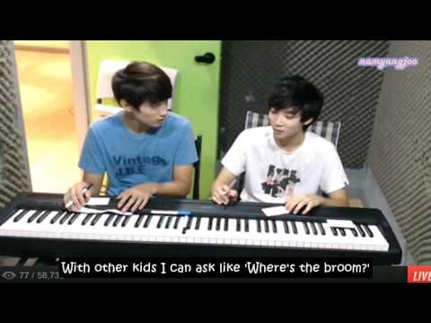 [ENG/CUT] 130808 SEVENTEEN TV - When Jeonghan Was Afraid of Woozi