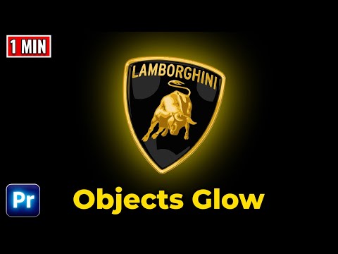 How To Make OBJECTS GLOW In Premiere Pro In 1 Minute | Easy Way