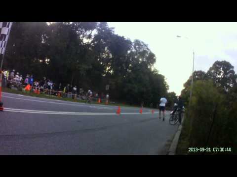 130921 073028 Prospect park bike race Pro123 passing by (2 laps to go)