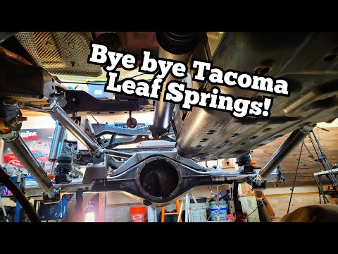 Ultimate Toyota Tacoma build episode 6! Rear Coil over Conversion!