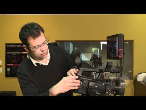At the Bench with Canon's XF305 Camcorder