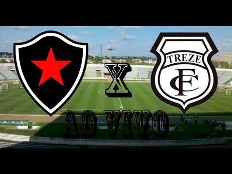 Botafogo PB 1 x 1 Treze PB - Campeonato Paraibano 2013 - 1º Tempo Completo