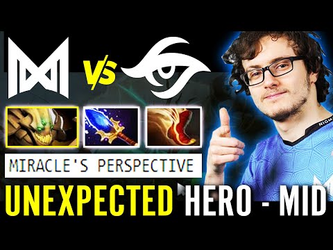 NIGMA.Miracle Perspective vs SECRET - WTF Unexpected Sand King Pro MID DPC EU DreamLeague S15 DOTA 2