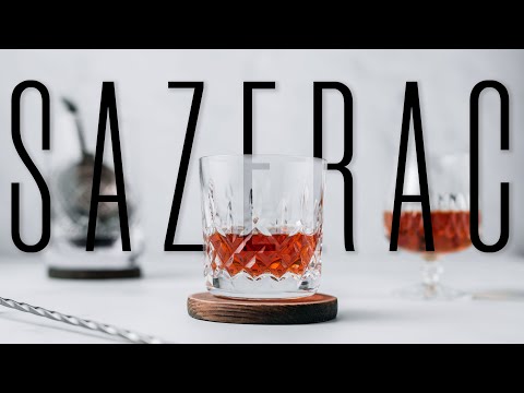 SAZERAC COCKTAIL - Learn how to make a Sazerac cocktail