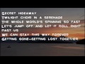 Rascal Flatts - All Night to Get There (Lyrics)