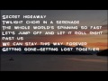 Rascal Flatts - All Night to Get There (Lyrics)