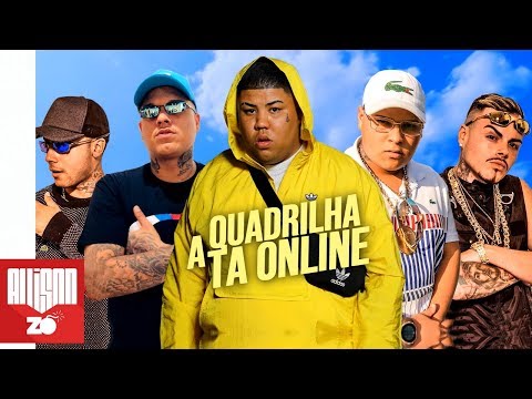 MC GP, MC Cassiano, MC Ruzika, MC Dimenor DR e MC Ryan SP - A Quadrilha Ta Online (DJ Russo)