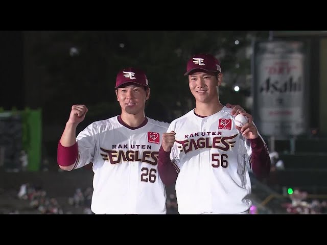 イーグルス・炭谷銀仁朗選手・鈴木翔天投手ヒーローインタビュー 8月25日 東北楽天ゴールデンイーグルス 対 福岡ソフトバンクホークス