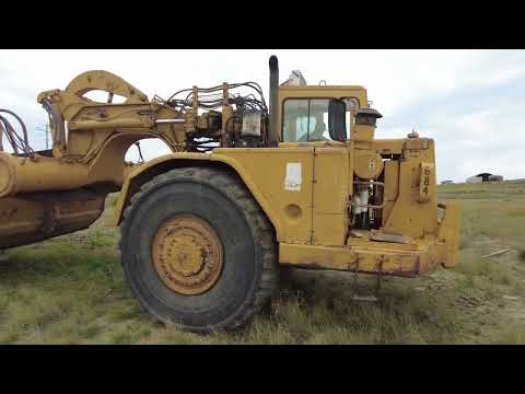 1980  CAT  627B  Scraper