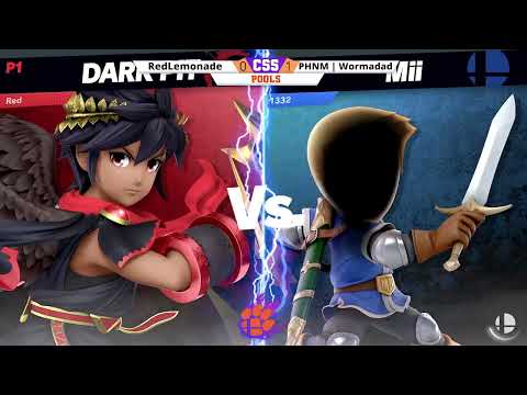 Clemson Smash Series 35 - W - RedLemonade (Dark Pit) vs. PHNM | Wormadad (Mii Swordfighter) - SSBU