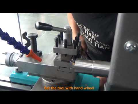Accumac GH 1440B 1 Single Phase Geared Head Metal Lathe Installation Operation
