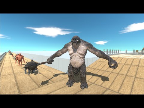 CAVE TROLL DELUXE DEATH RUN - Animal Revolt Battle Simulator