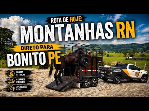 Rota de montanhas Rn para bonito Pernambuco 