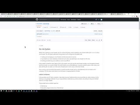 Unity - the Job System