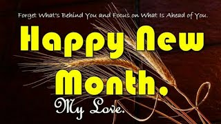 Prayers for new month, Happy new month 💕💛💙🌻