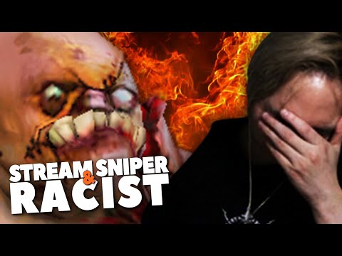 STREAM SNIPING + RACISM COMBO BY A 30 YO HAIRY MAN (SingSing Dota 2 Highlights #2332)