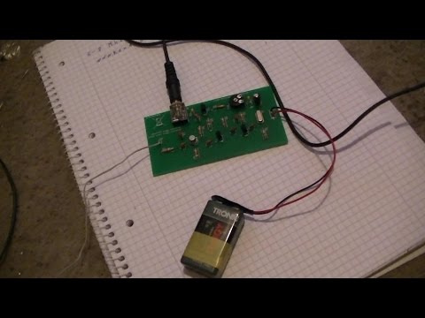 Kurzwellensender Bausatz von Kanalbusdriver mit mehreren Radios testen - eflose #455
