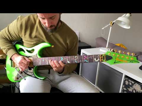 Ibanez Pia Envy Green Jam ft. Franco Perla