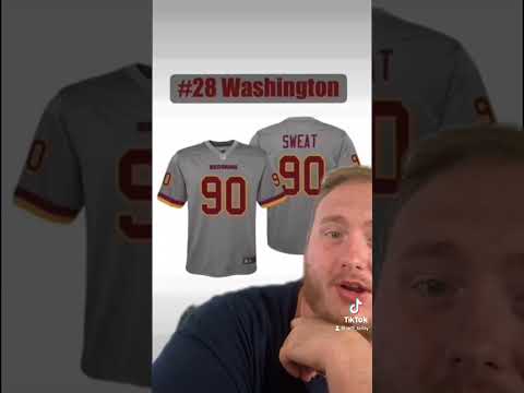 Ranking all 32 NFL inverted jerseys Part 2 #Shorts #NFL