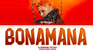 Download lagu G-DRAGON 'BONAMANA' Lyrics (지드래곤 보나마나 가사) (Color Coded Lyrics) mp3