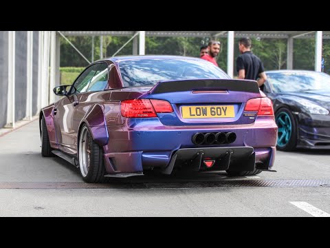 610HP Liberty Walk BMW E93 M3 w/ Akrapovic Exhaust | Revs, Accelerations, Sounds, ...