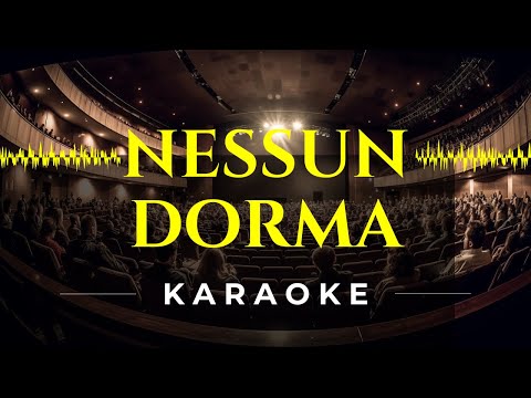 Nessun dorma - Turandot | Versión Karaoke Profesional con CORO