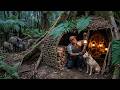 Building a Secret Survival Shelter Under a Giant Hollow Tree | Living Among Wild Boars DEFAULT Thumbnail