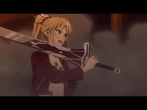 Mordred rescuing the Servant of Black | Fate/Apocrypha Episode 13 (English Dub)