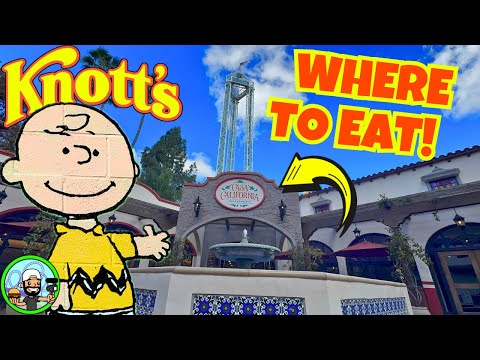 WHERE to EAT at Knott’s Berry Farm in 2025 | FULL Foodie Guide to Find Best Places to Eat