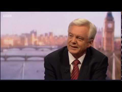 David Davis appears on The Andrew Marr Show