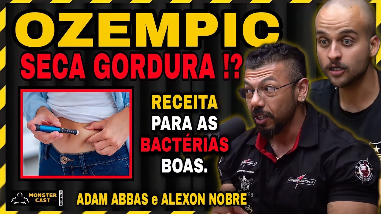 O EMAGRECEDOR DO MOMENTO "OZEMPIC" COMO FUNCIONA !?   | ALEXON NOBRE e ADAM ABBAS