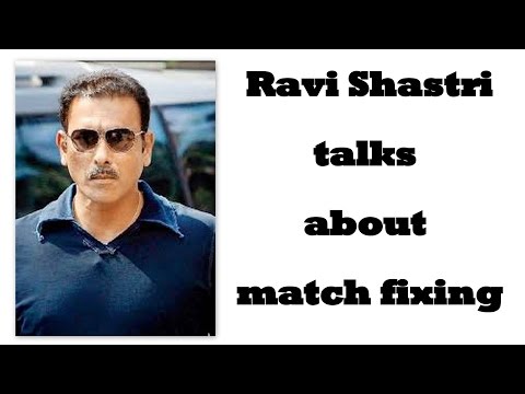 Ravi Shastri talking about Azhar , Kapil dev and Dawood Ibrahim