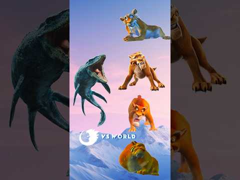Mosasaurus 🆚 Ice age