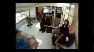 preview picture of video 'Fountaine Pajot Lipari 41 Catamaran tour by ABK Video Available for Charter'