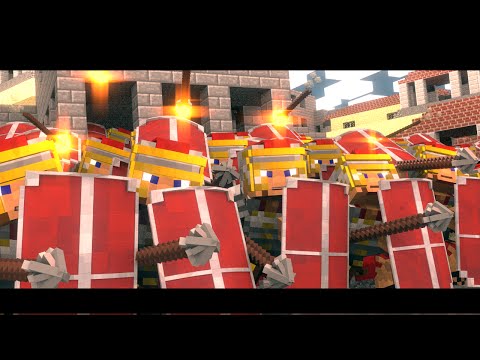 TheAtlanticCraft - Rome's Last Stand - EPIC Minecraft Animation!