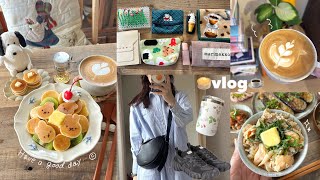 vlog》自分時間を大切に体と心を整える日常記録☕️💭｜シリアルパンケーキ・炊き込みご飯のレシピ・1人ショッピング🛍️etc