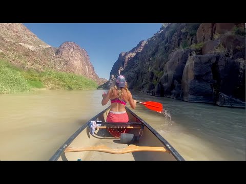 Canoeing the Rio Grande at Big Bend, TEXAS
