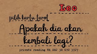 Download lagu Leo 🌿APAKAH DIA AKAN KEMBALI LAGI?🌿 Mari Tarot #tarotindonesia #pilihkartu #leo mp3 Download lagu Leo 🌿APAKAH DIA AKAN KEMBALI LAGI?🌿 Mari Tarot #tarotindonesia #pilihkartu #leo mp3