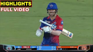 Delhi Capitals Vs Sunrisers Hyderabad Full Highlight | DC VS SRH FULL HIGHLIGHTS | Warner | Powell