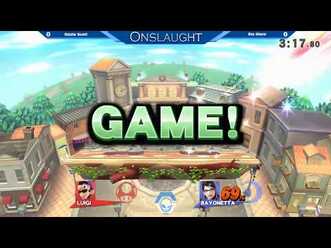 Onslaught 94 - Loser's Quarters: Sizzle | Scot! (Luigi) vs Glare (Bayonetta)