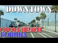 Cocoa Beach Florida 4K Downtown Drive