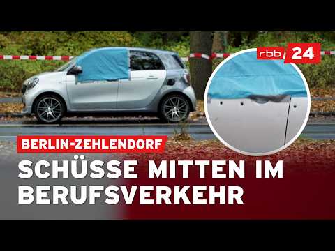 34-Jähriger bei Schießerei in Berlin verletzt – Mordkommission ermittelt