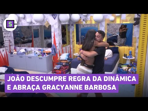 BBB 25: João Pedro breaks the rules of the dynamic and hugs Gracyanne Barbosa