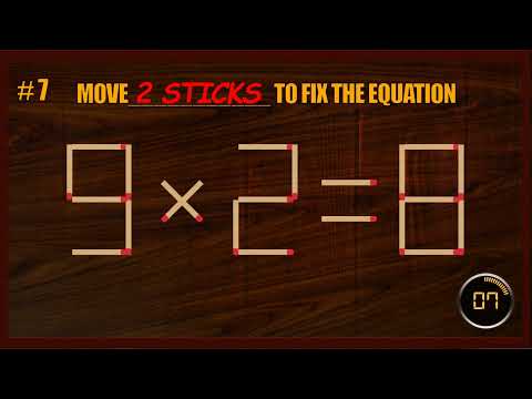 Matchstick Puzzle #208| Matchstick Logic Puzzles |Matchstick Puzzles with Answers| Matchstick Tricks