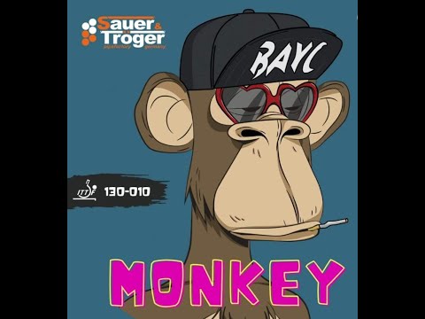 Monkey – Lange Noppe Sauer & Troeger  OX Version blau