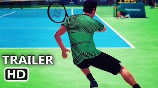 PS4 - Tennis World Tour Trailer (2017) PGW