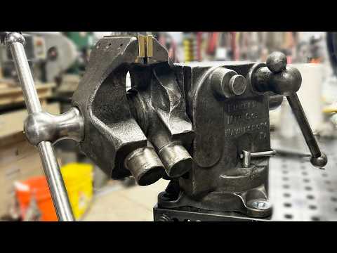 I Spent $5,000 Restoring This Broken Emmert Vise And It Was Worth It