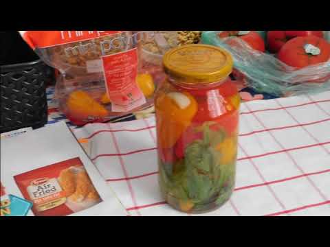 Pickled Mini Peppers, Marinated Peppers