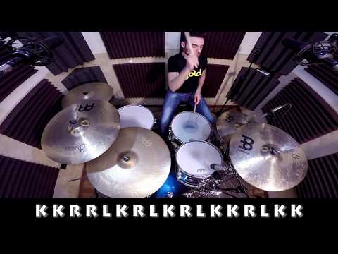 Drum Lesson - Linear Gospel Chop #1 - Fabio Vitiello